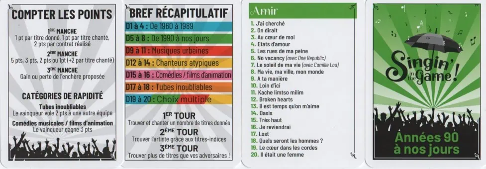 Retrouvez les chansons de Singin in the Game
