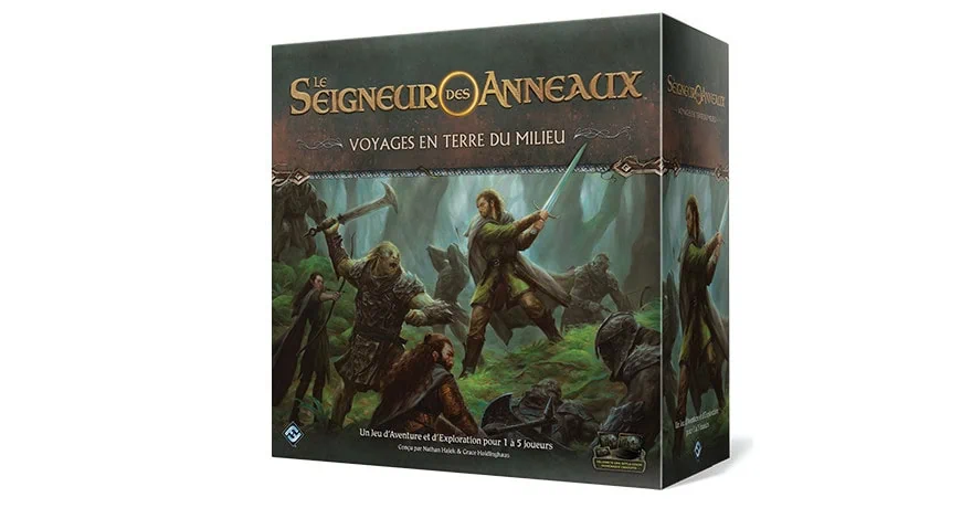 ﻿Test Le Seigneur des Anneaux, Voyages en Terre du Milieu, Chez Fantasy Flight Games