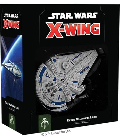 Star Wars X-Wing, le Faucon Millenium de Lando chez Fantasy Flight Games