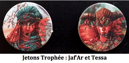 Black Rose Wars jetons trophée