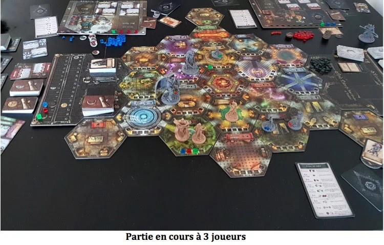 Black Rose Wars plateau à 3 joueurs