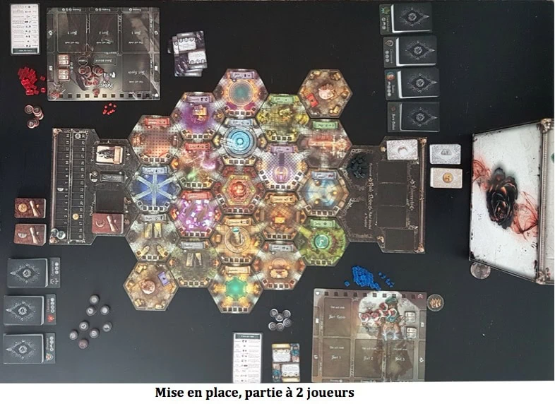 Black Rose Wars plateau de jeu