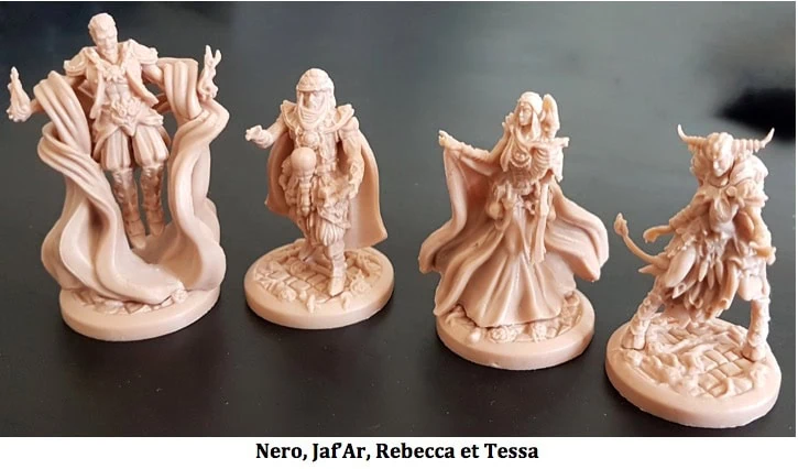 Black Rose Wars personnages