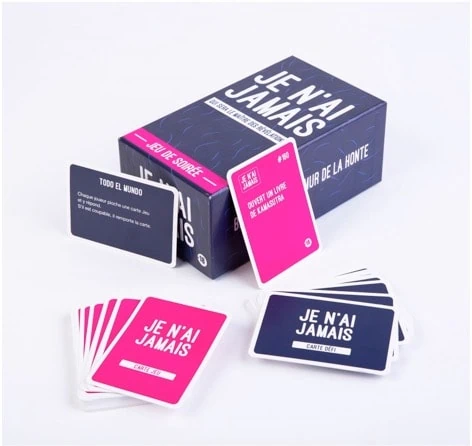 Test de Je n’ai Jamais, mettez-vous à nu chez Coucoumba Éditions