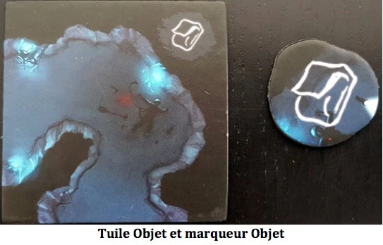 carte marqueur objet Sub Terra  Investigation