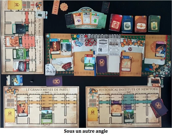 Test de Museum, remplissez votre musée chez Holy Grail Games