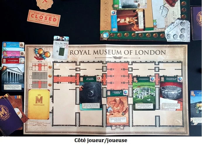 Test de Museum, remplissez votre musée chez Holy Grail Games