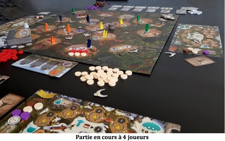 Neta-Tanka partie à 4 joueurs