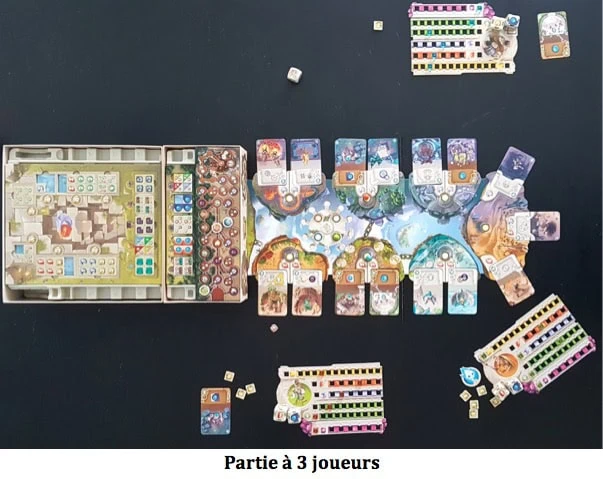 Test de Dice Forge Rebellion, Déesse et Titans chez Libellud