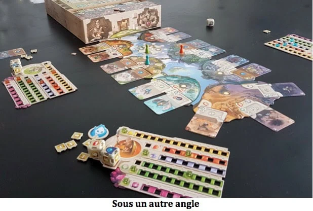 Test de Dice Forge Rebellion, Déesse et Titans chez Libellud