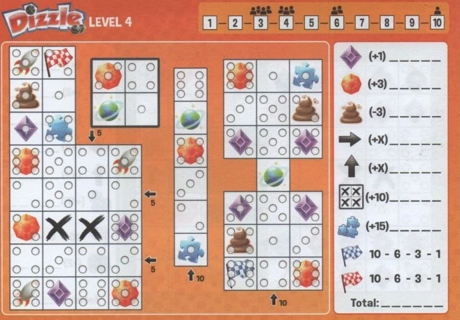 Test de Dizzle chez Schmidt Spiele