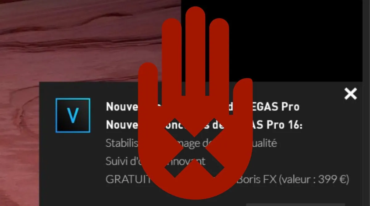 Supprimer la pub de Magix