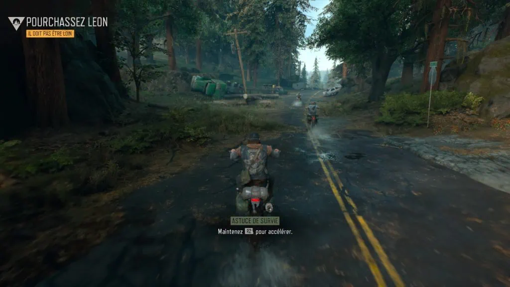 Days Gone course moto