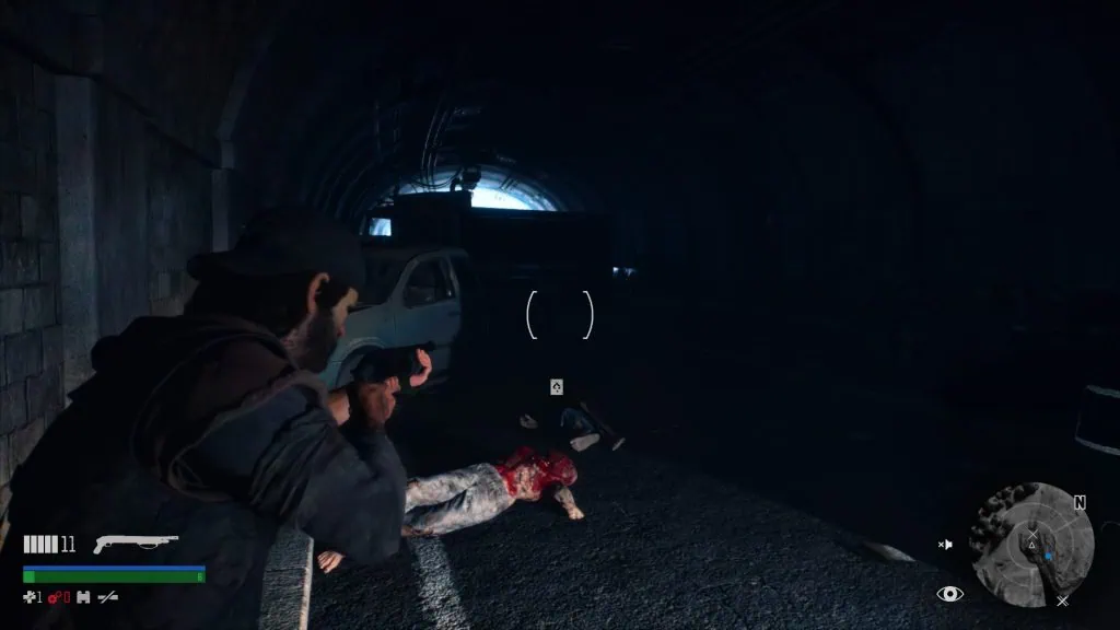 Tunnel dans Days Gone