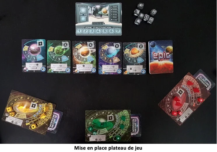 Test de Tiny Epic Galaxies de Scott Almes chez Pixie Games