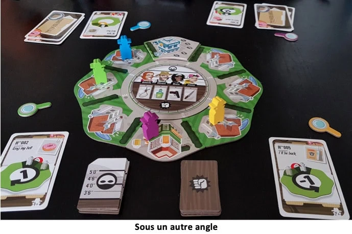 Test de Small Detectives de Charles Chevalier et Bruno Faidutti. Trouvez l’arme et le coupable avec Pixie Games