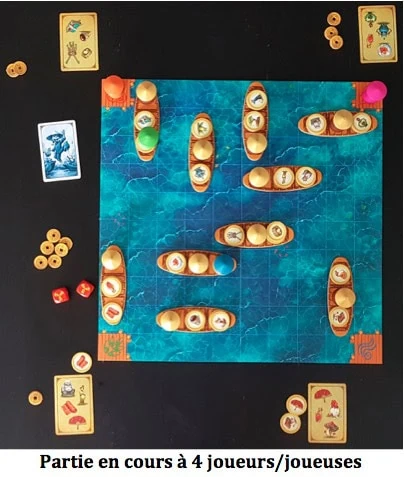 Test de Dragon Market de Marco Teubner, petite sortie au marché flottant avec Blue Orange