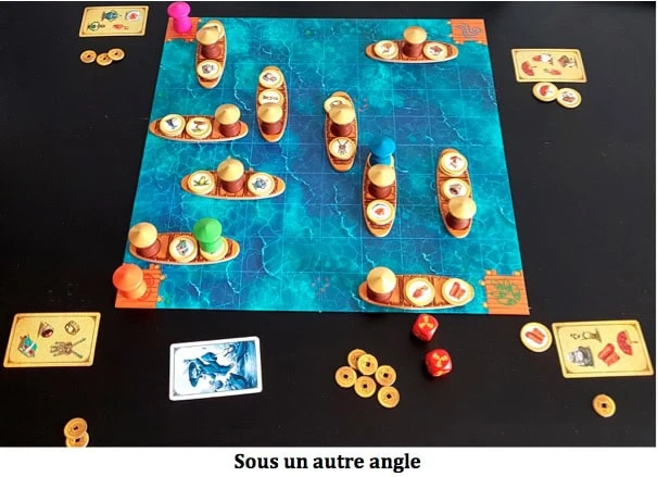 Test de Dragon Market de Marco Teubner, petite sortie au marché flottant avec Blue Orange