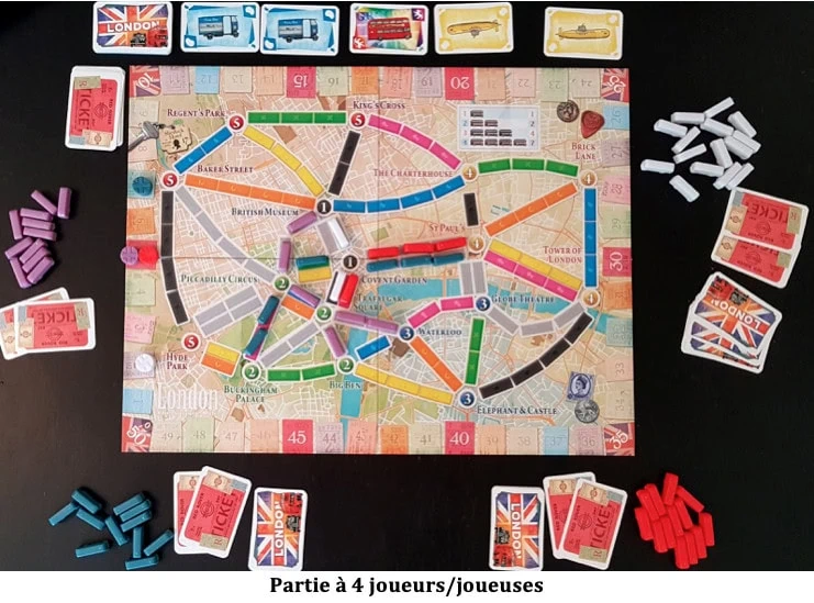 Test Les Aventuriers du Rail : Londres de Alan R. Moon, partons dans les années Seventies avec Days Of Wonder
