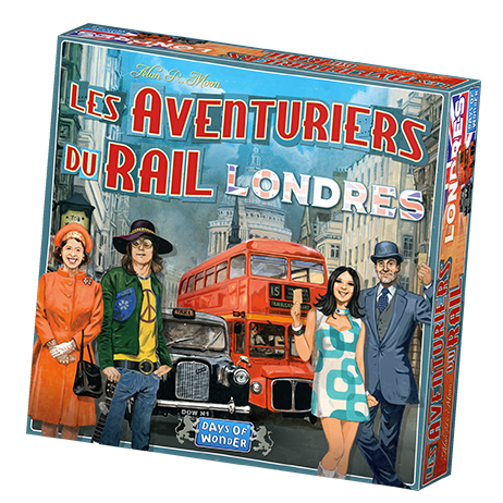 Les aventuriers du Rail Londres jeu