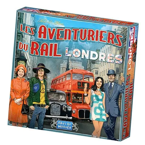 Les aventuriers du Rail Londres jeu