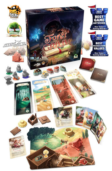 Test de La Forêt des Frères Grimm de Tim Eisner chez Lucky Duck Games