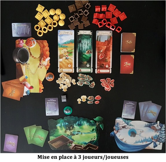 Test de La Forêt des Frères Grimm de Tim Eisner chez Lucky Duck Games