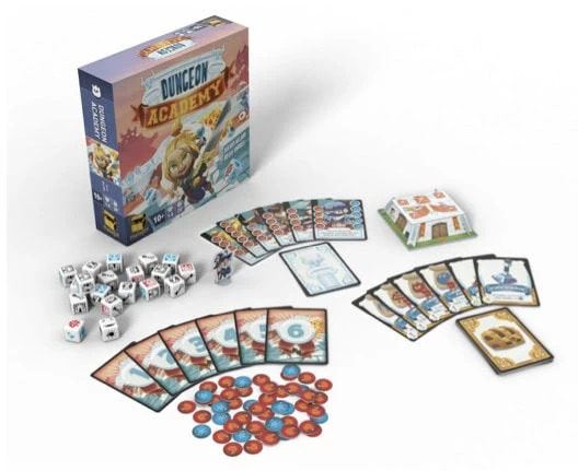 Test de Dungeon Academy de Julian Allain chez Matagot