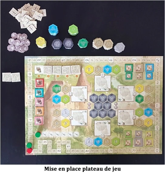 Test Les Châteaux de Bourgogne de Stefan Feld chez Ravensburger