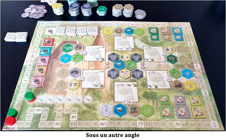 Test Les Châteaux de Bourgogne de Stefan Feld chez Ravensburger