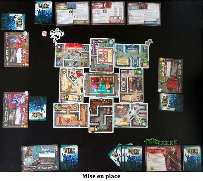 Test de Tiny Epic Zombies de Scott Almes chez Pixie Games