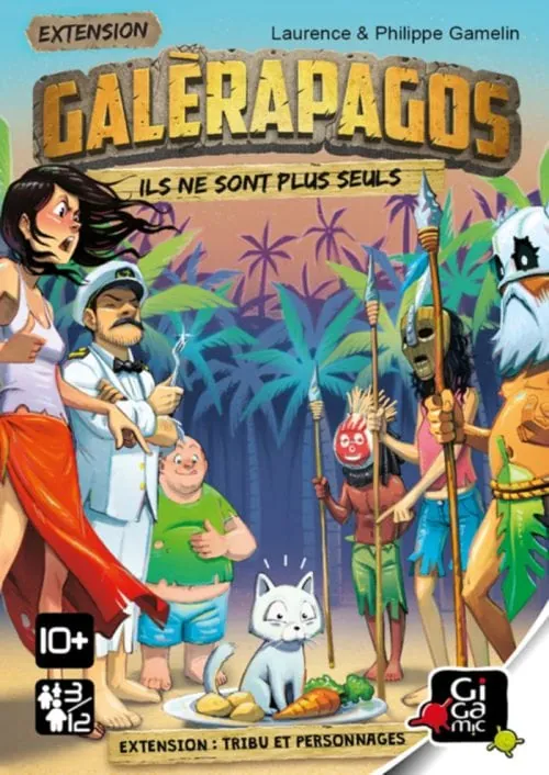 galerapagos : Tribu et Personnages jeu