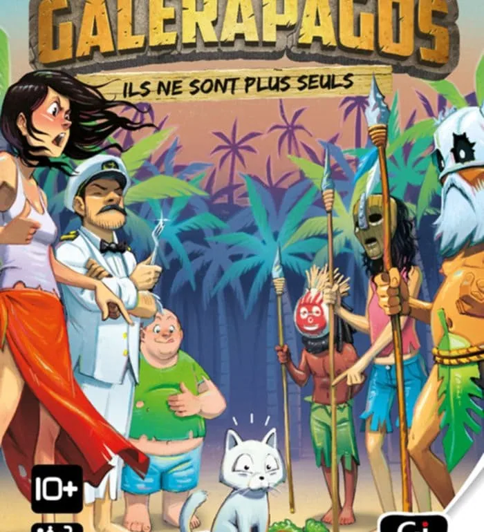 galerapagos : Tribu et Personnages jeu