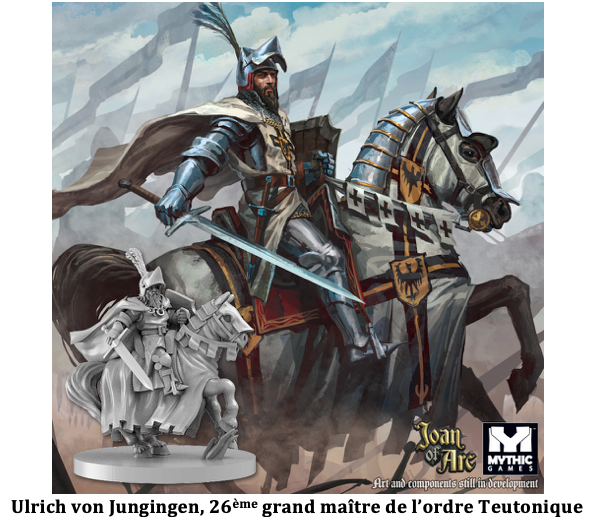 Preview reprint Time Of Legends : Joan Of Arc 1.5 + extension Les Chevaliers Teutoniques