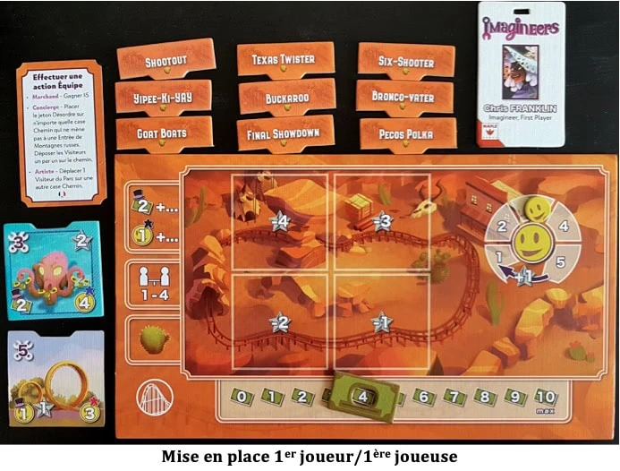 Test de Imagineers de Chris Leder & Ken Franklin chez Maple Games