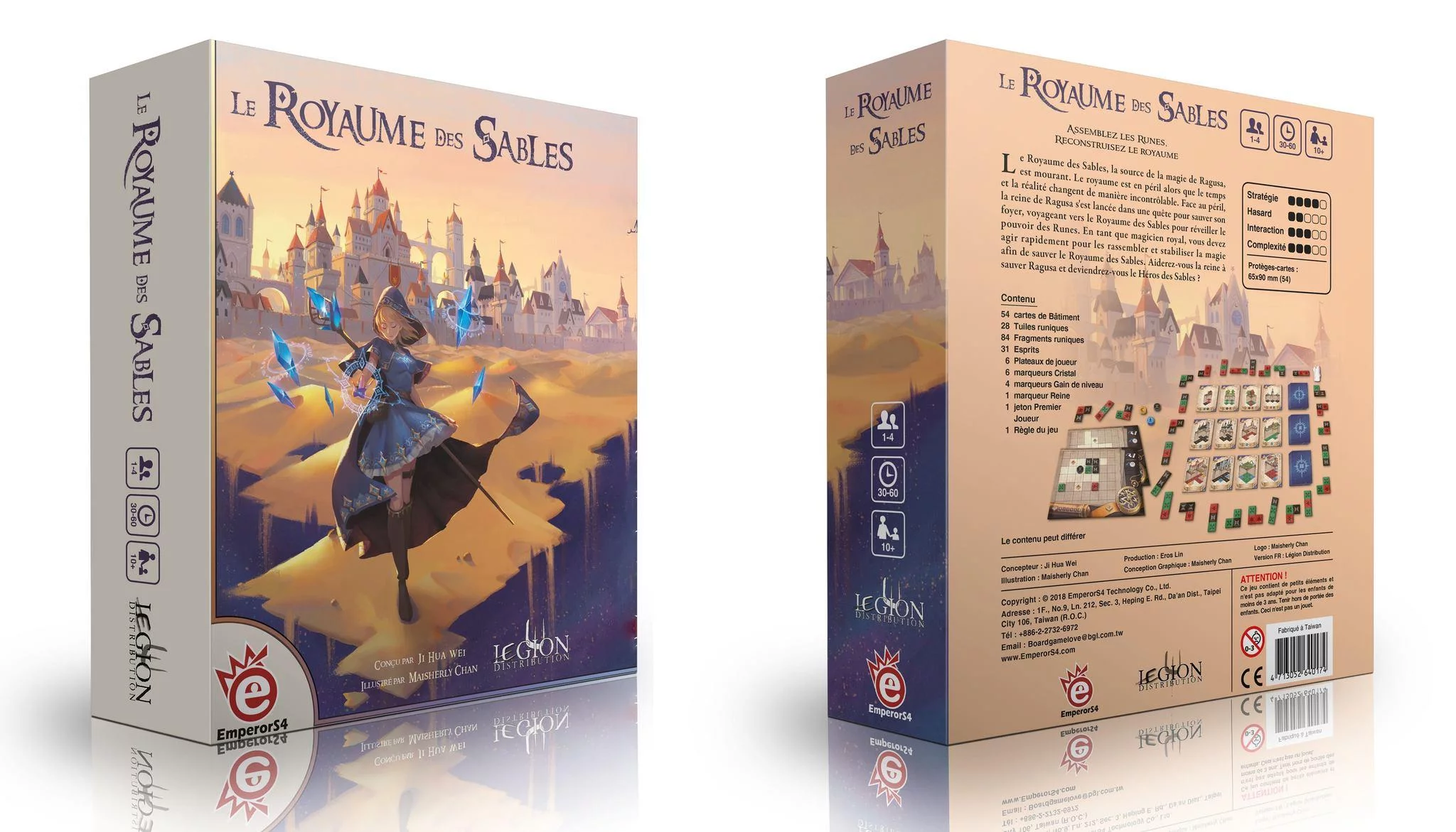 Le Royaume des Sables jeu