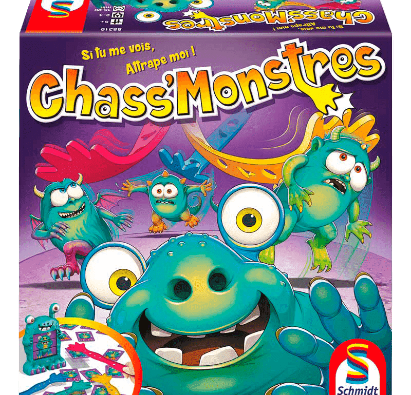 Test de Chass'Monstres chez Schmidt Spiele