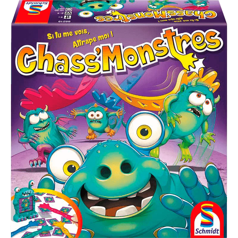 Test de Chass'Monstres chez Schmidt Spiele