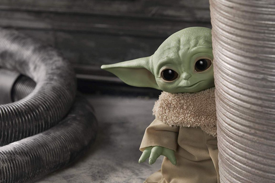 Les peluches Baby Yoda arrivent