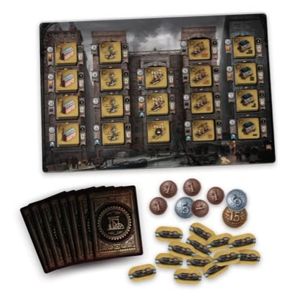 Test de Brass Lancashire de Martin Wallace chez Funforge