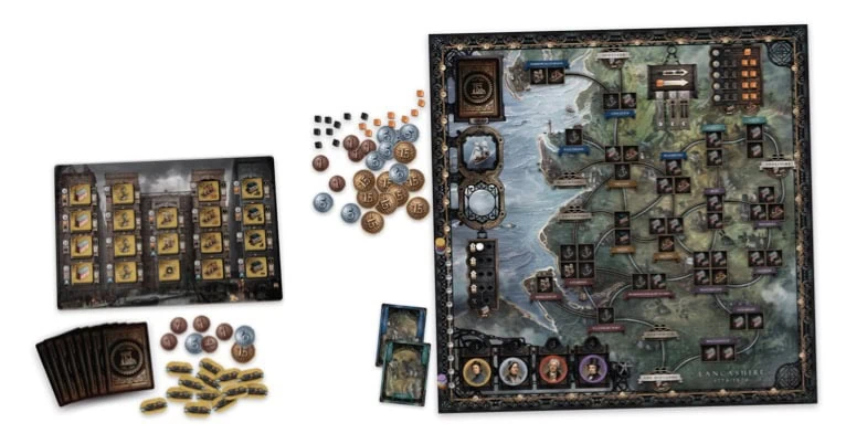 Test de Brass Lancashire de Martin Wallace chez Funforge