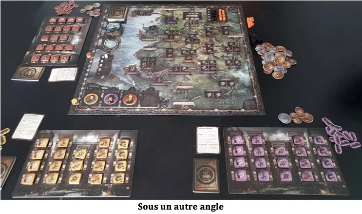 Test de Brass Lancashire de Martin Wallace chez Funforge