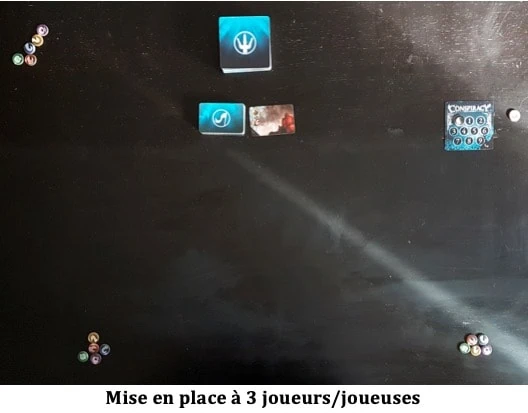 Test de Conspiracy de Bruno Cathala et Charles Chevallier chez Bombyx