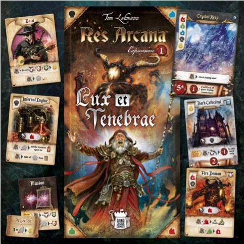 Test Res Arcana Lux et Tenebrae de Tom Lehmann chez Sand Caslte Games