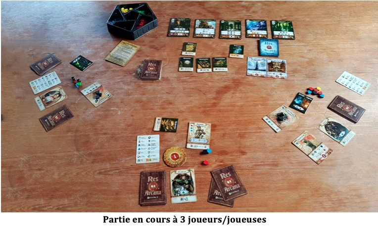 Test de Res Arcana de Tom Lehmann chez Sand Castle Games