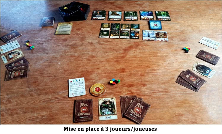 Test de Res Arcana de Tom Lehmann chez Sand Castle Games