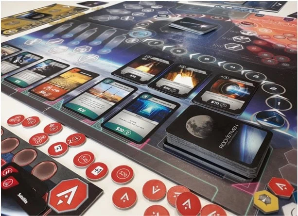 Test de Rocketmen de Martin Wallace chez Phalanx