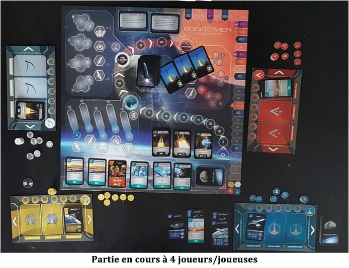 Test de Rocketmen de Martin Wallace chez Phalanx