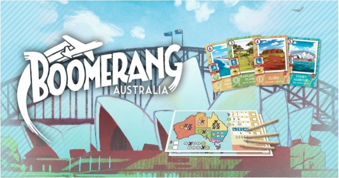 Test de Boomerang Australia de Scott Almes chez Matagot