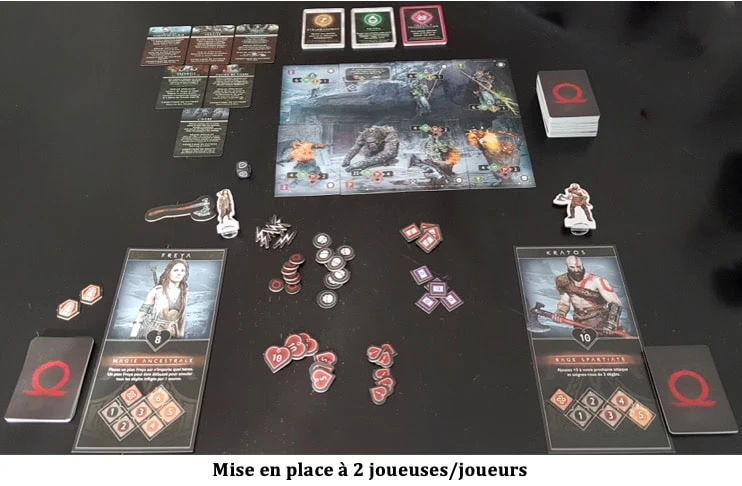Test de God Of War, le jeu de cartes, d’Alex Olteanu et Fel Barros chez Edge Entertainment